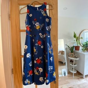 NWT Banana Republic Floral Sleeveless Dress, 0